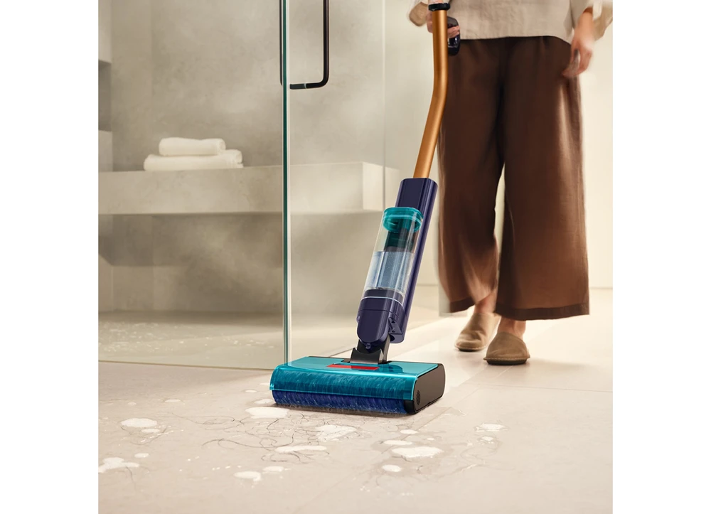 Dulkių siurblys Belaidis grindų plovimo prietaisas Dyson WR03 Clean + Wash Hygiene, Vario / mėlynos spalvos