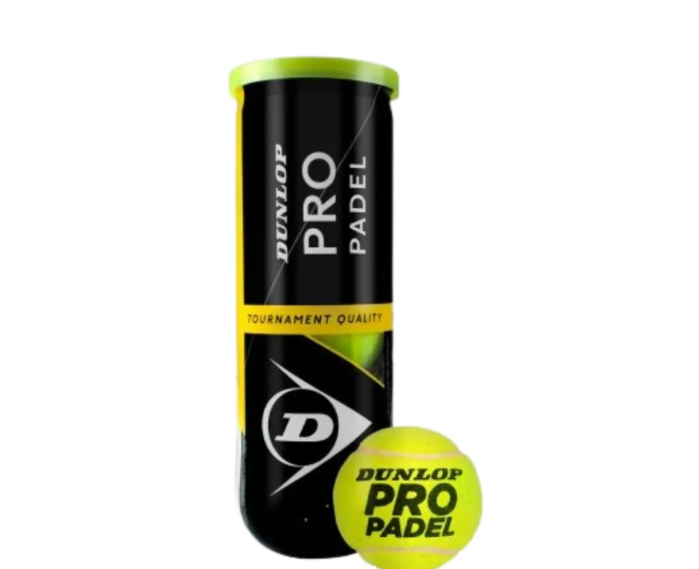 Padel kamuoliukai DUNLOP TEAM PADEL 3-pet