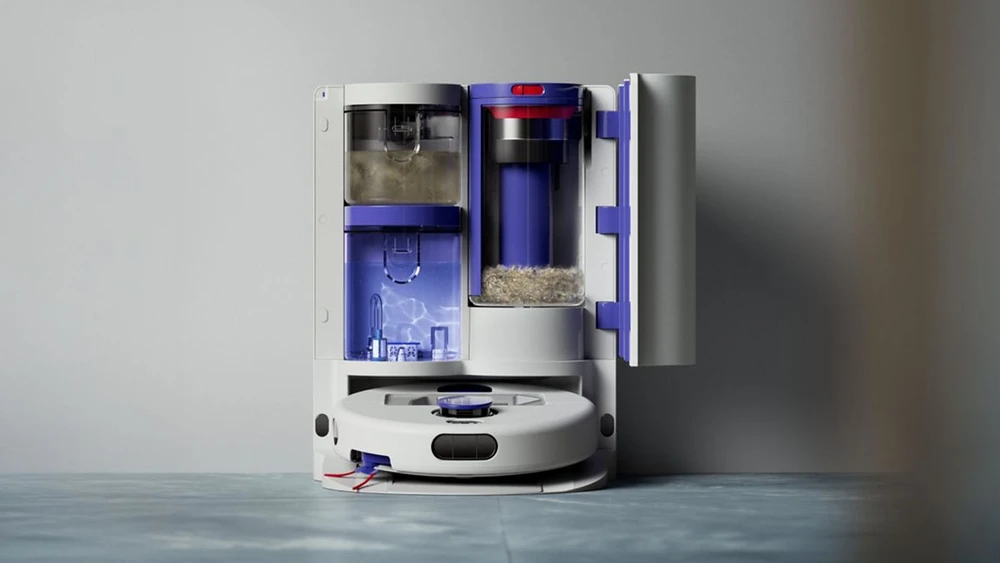 Dyson Dyson R2 Nurovi™ Wash+Dry dulkių siurblys robotas Sv/VnBu