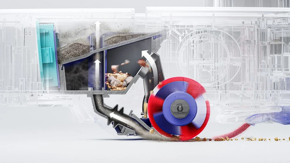 Dyson Dyson R2 Nurovi™ Wash+Dry dulkių siurblys robotas Sv/VnBu
