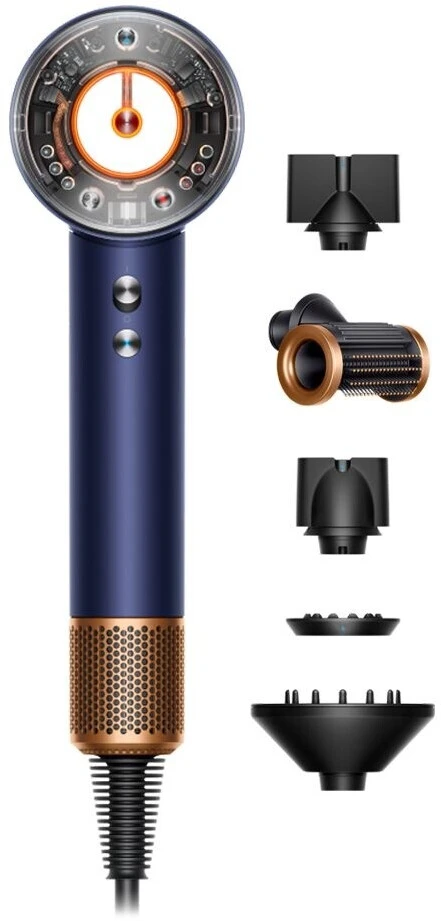 Plaukų džiovintuvas „Dyson Supersonic Nural™“ (Prussian Blue / Rich Copper)