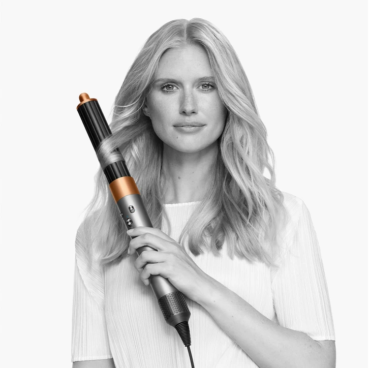 DYSON HS02 Airwrap Origin plaukų formavimo prietaisas pilka/varis
