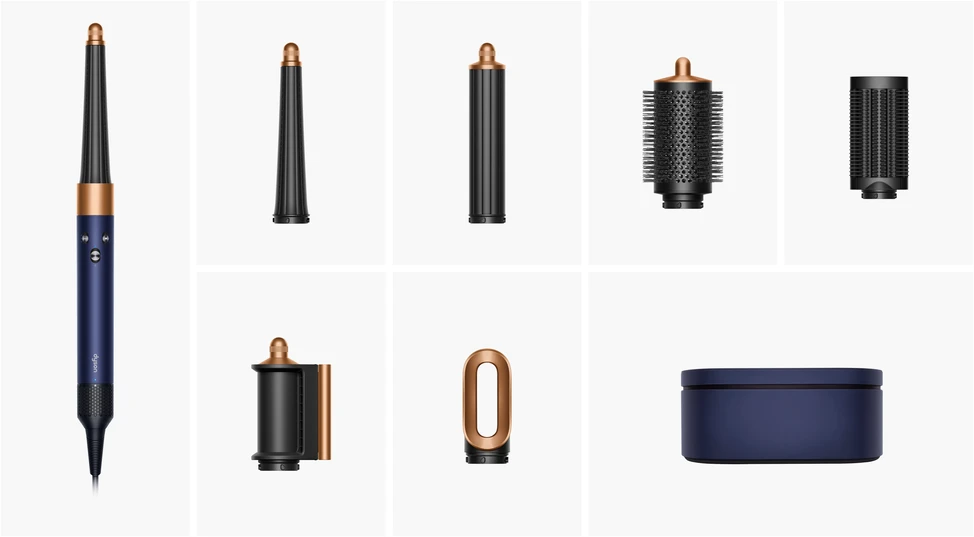DYSON HS08 AIRWRAP i.d. plaukų formavimo prietaisas, spalva: mėlyna/vario