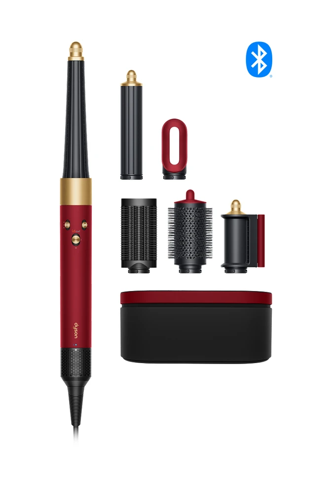 DYSON HS08 AIRWRAP i.d. plaukų formavimo prietaisas, red velvet/gold