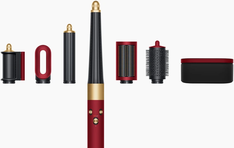 DYSON HS08 AIRWRAP i.d. plaukų formavimo prietaisas, red velvet/gold