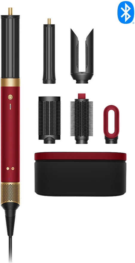 DYSON HS09 AIRWRAP Co-anda2x plaukų formavimo prietaisas, red velvet/gold