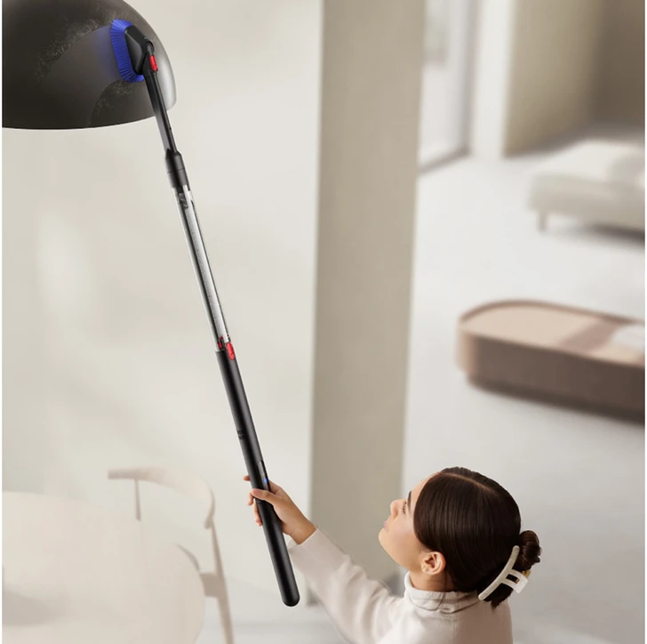 Kompaktiškiausias dulkių siurblys Dyson PencilVac Fluffycones