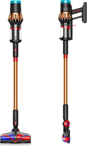 Dulkių siurblys Dyson V16 Piston Animal, matinės juodos / vario spalvos + valymo rinkinys