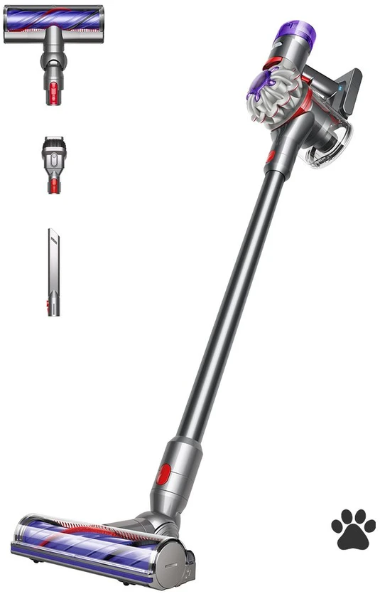„Dyson“ dulkių siurblys V8 Advanced – Sidabrinis/Nikelis