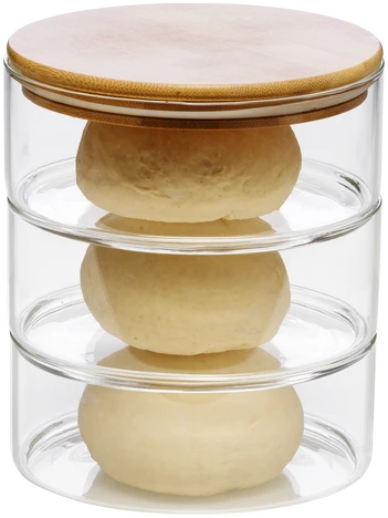 Priedas Forneza Jar Set FOR-DOUGH3, 7 cm x 7 cm