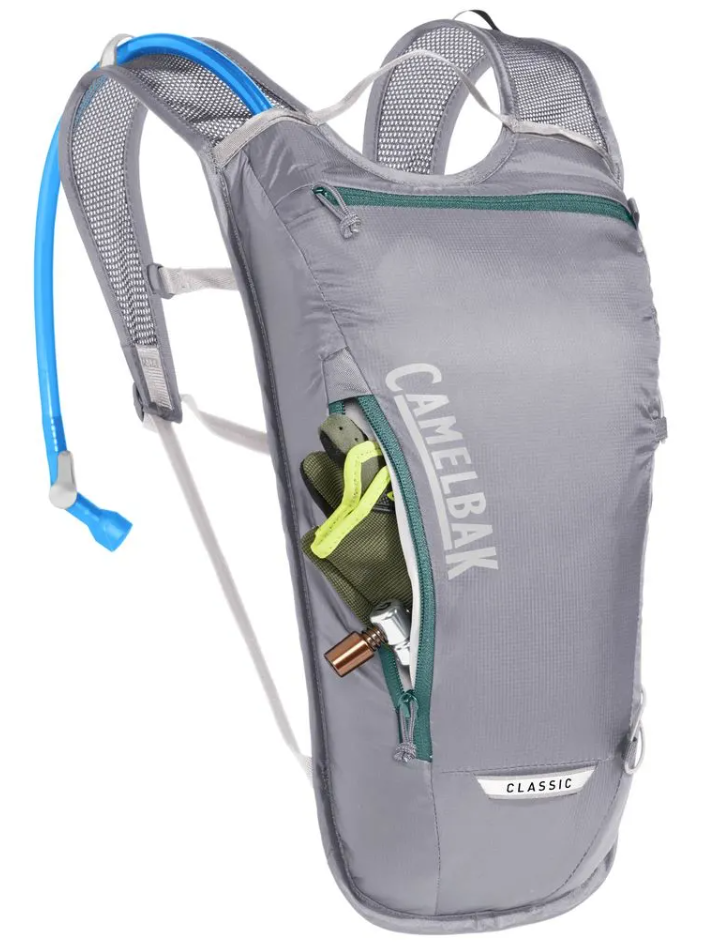 Gertuvė Dviratininko kuprinė su hidravimo sistema CamelBak Classic Light, pilka