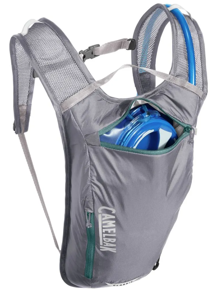 Gertuvė Dviratininko kuprinė su hidravimo sistema CamelBak Classic Light, pilka