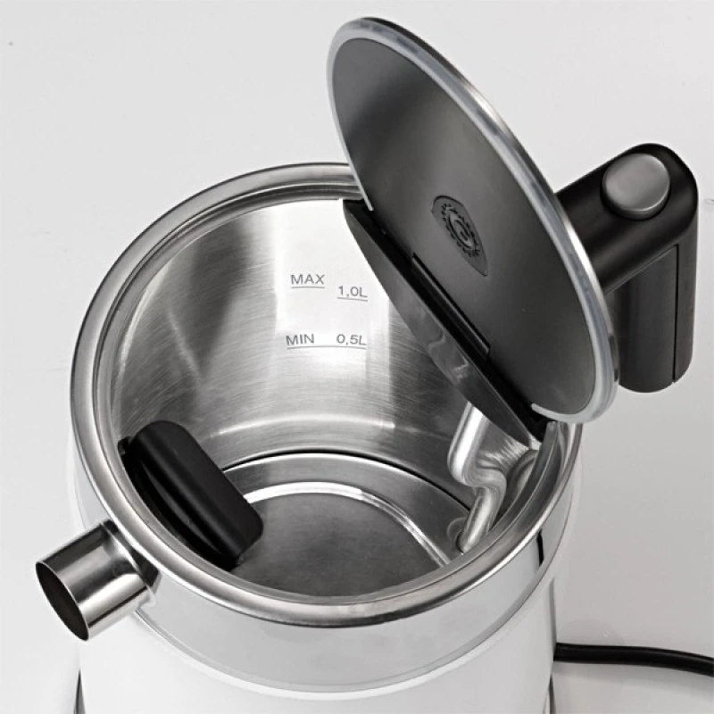 GRAEF. Virdulys WK401EU Standard, Nerūdijantis plienas, Baltas, 2000 W, 360° rotational base, 1 L