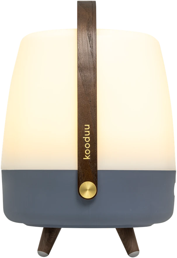Nešiojama garso kolonėlė su apšvietimu Sound by JBL Kooduu Lite-up PLAY 2.0, spalva: mėlyna