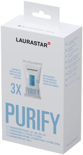 LAURASTAR 302.7800.898 nukalkinio filtro granulės, 3 vnt.