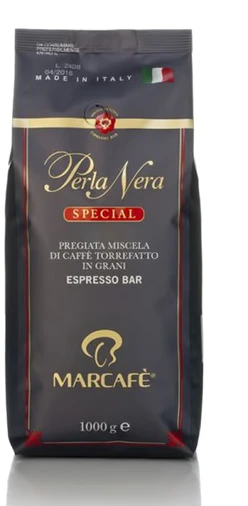 MARCAFE, PERLA NERA SPECIAL, kavos pupelės
