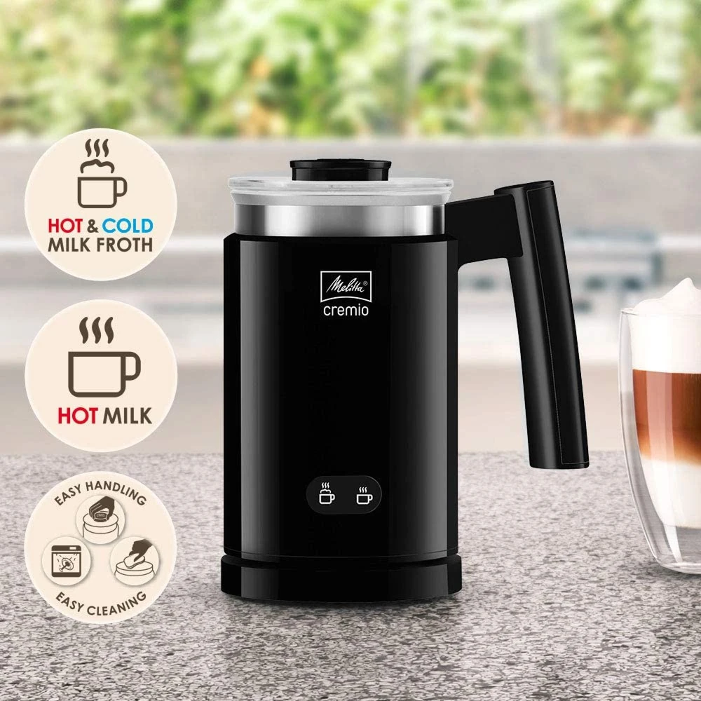 MELITTA juodas Cremio plaktuvas