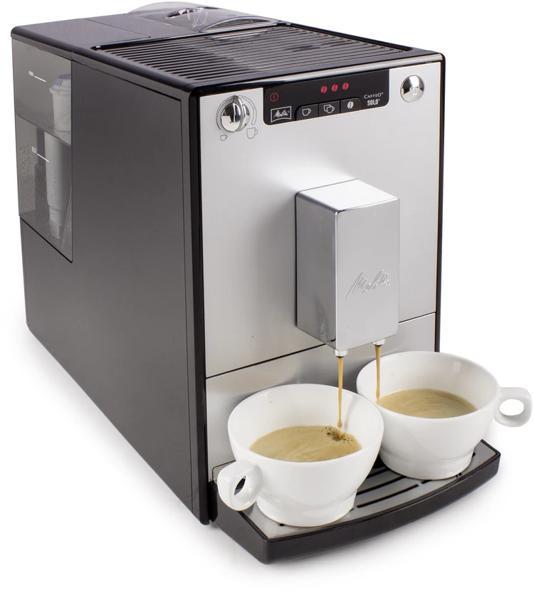 Melitta E950-103 Caffeo Solo Pilnai automatinis kavos aparatas, Sidabrinis