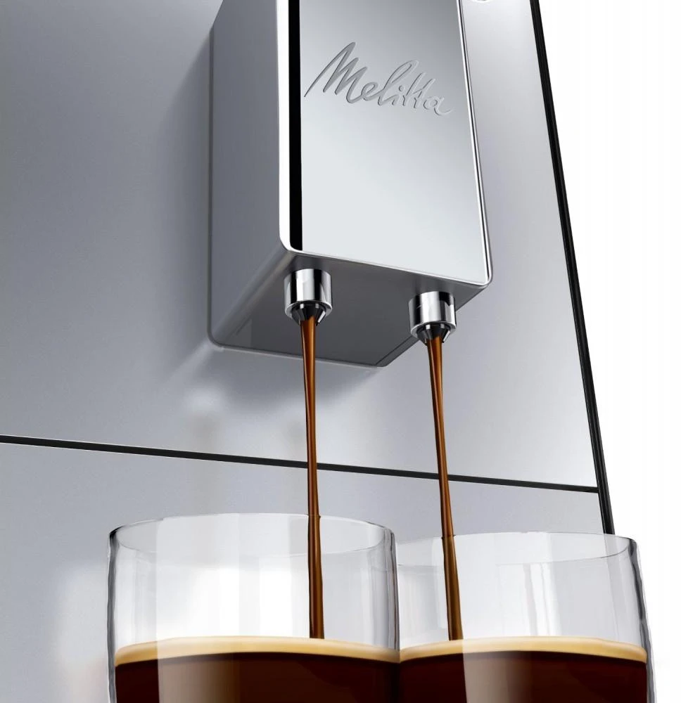 Melitta E950-103 Caffeo Solo Pilnai automatinis kavos aparatas, Sidabrinis