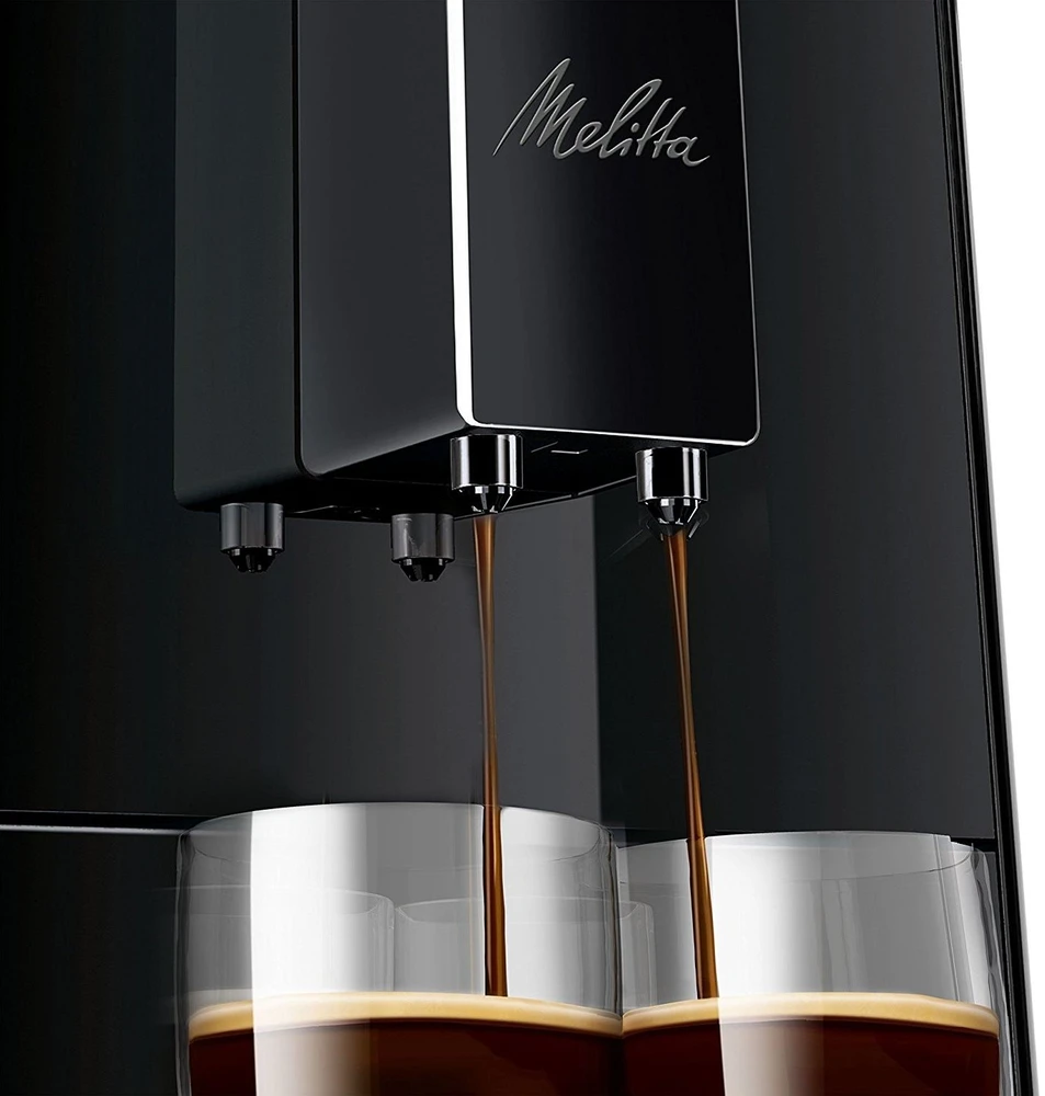 Melitta Automatinis Kavos Aparatas E950-222 Caffeo Solo pure, Juodos spalvos