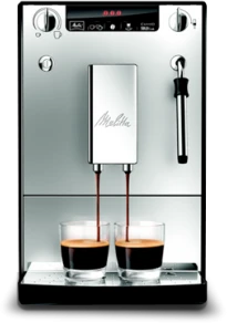 Kavos aparatas Melitta E953-102 Solo&Milk sidabro