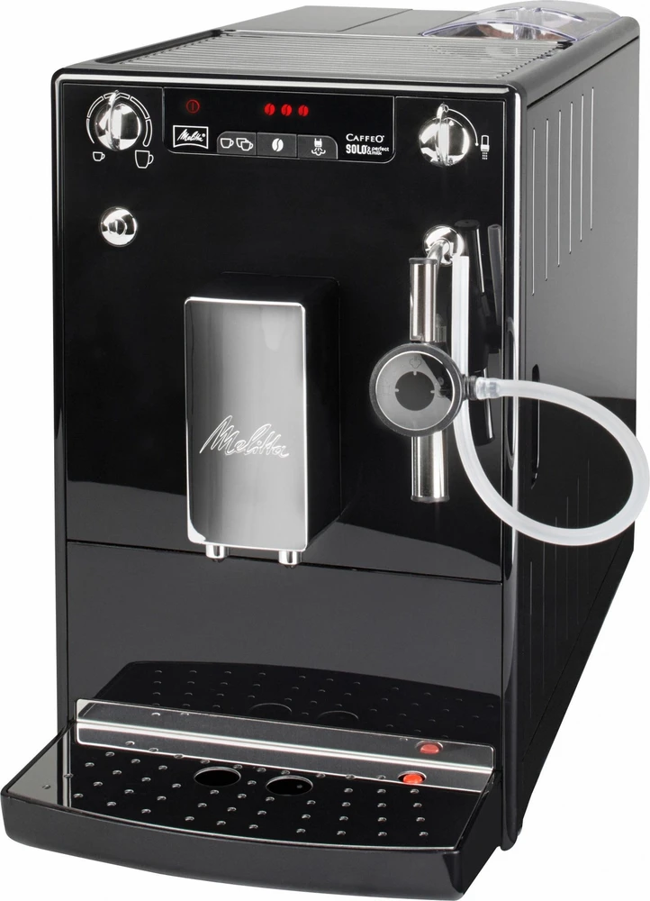 Kavos aparatas Melitta E957-101 Slėgis 15 bar, Su pieno plakikliu, Automatinis, 1400 W, Juodas