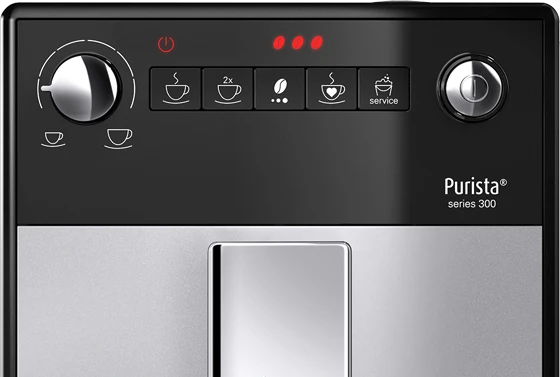 Kavos aparatas Melitta F230-101, Sidabro spalvos