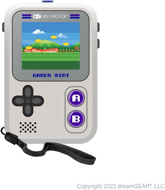 Dreamgear Gamer Mini Classic nešiojama žaidimų konsolė (160 žaidimų)