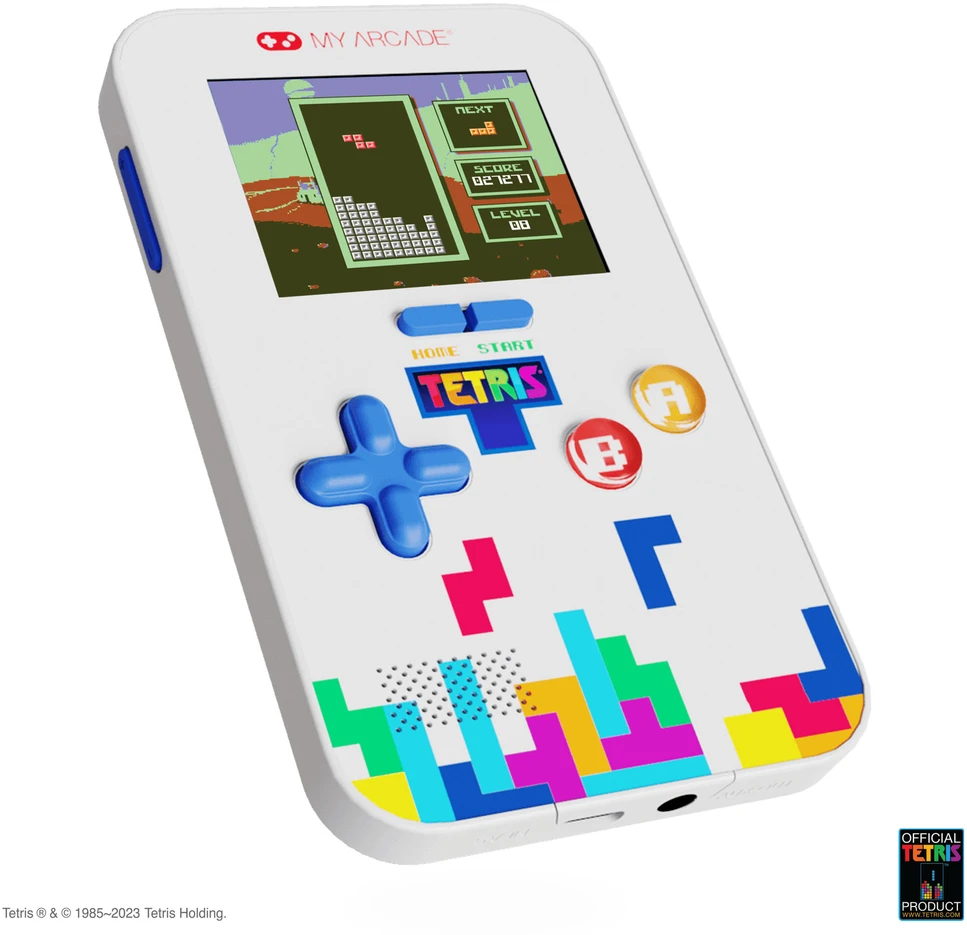 MY ARCADE Go gamer ,,Tetris" nešiojama žaidimų konsolė, 301 žaidimas viename