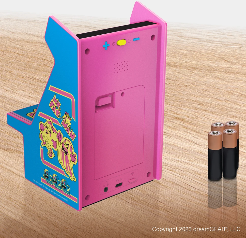 MY ARCADE Žaidimų Konsolė Pro Ms Pacman 6,75"