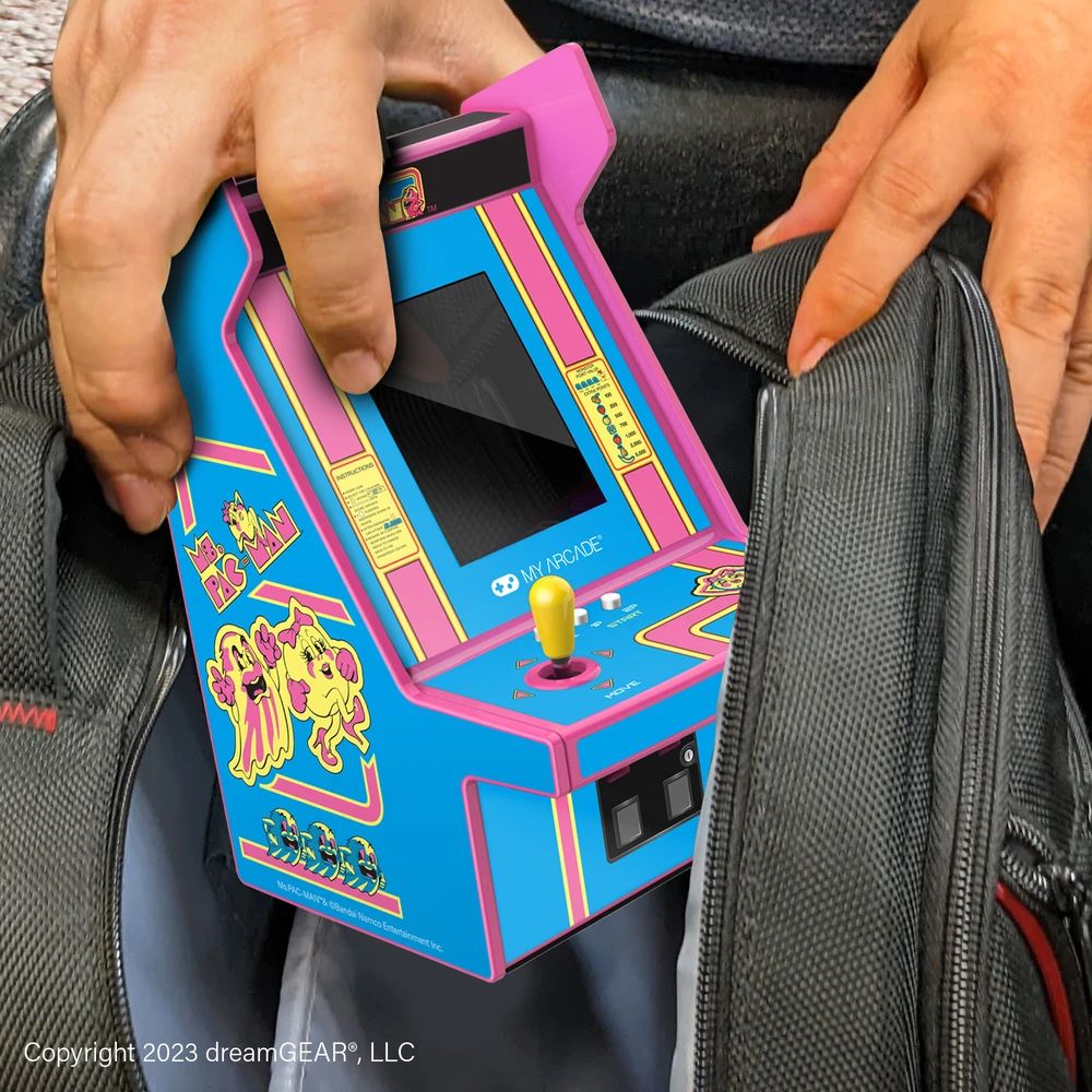 MY ARCADE Žaidimų Konsolė Pro Ms Pacman 6,75"