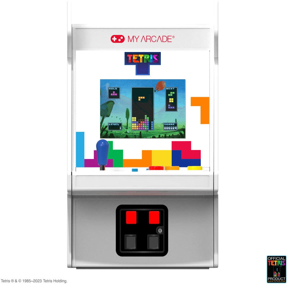 MY ARCADE Žaidimų Konsolė Player Pro Tetris 6,75"