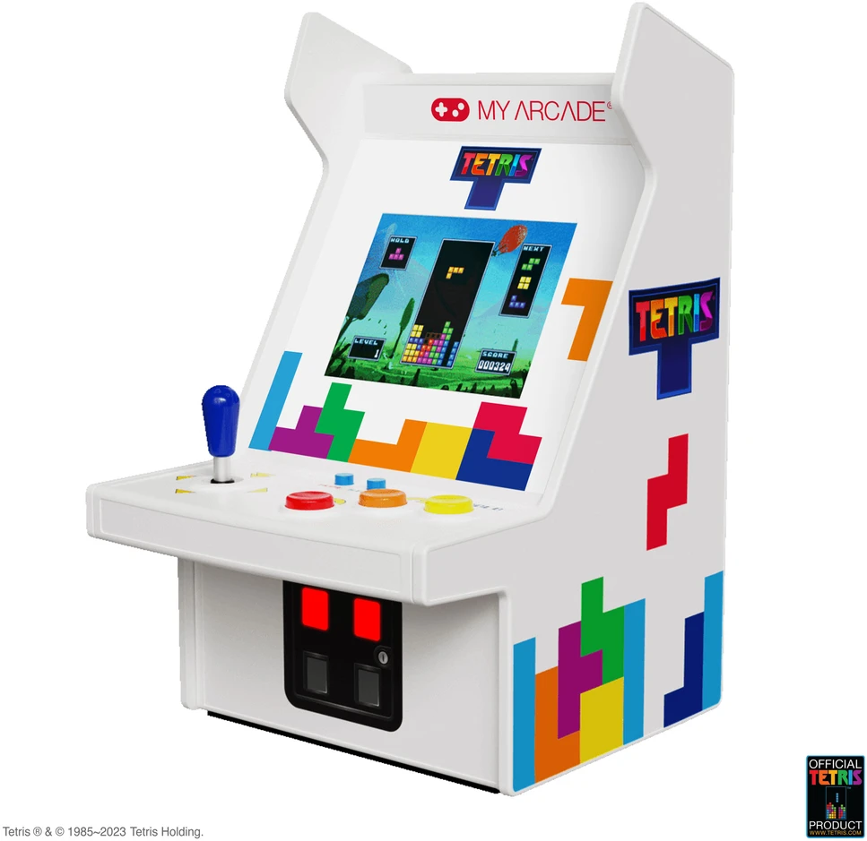 MY ARCADE Žaidimų Konsolė Player Pro Tetris 6,75"