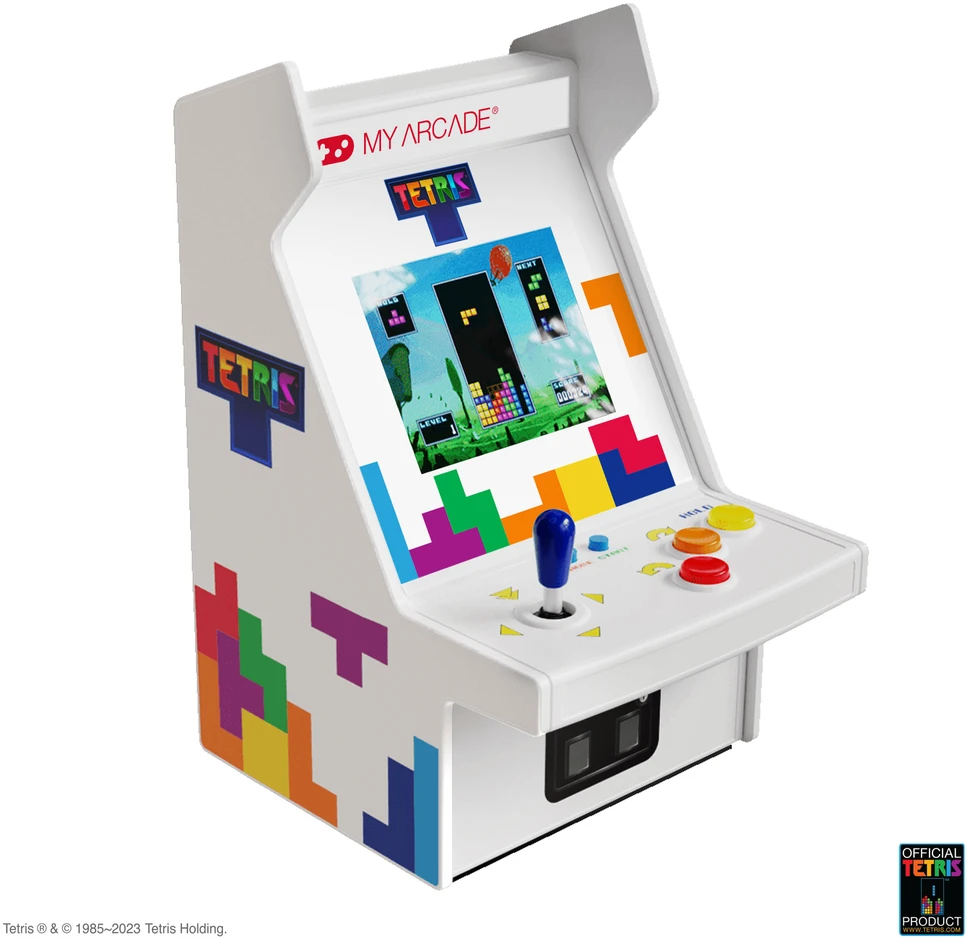MY ARCADE Žaidimų Konsolė Player Pro Tetris 6,75"