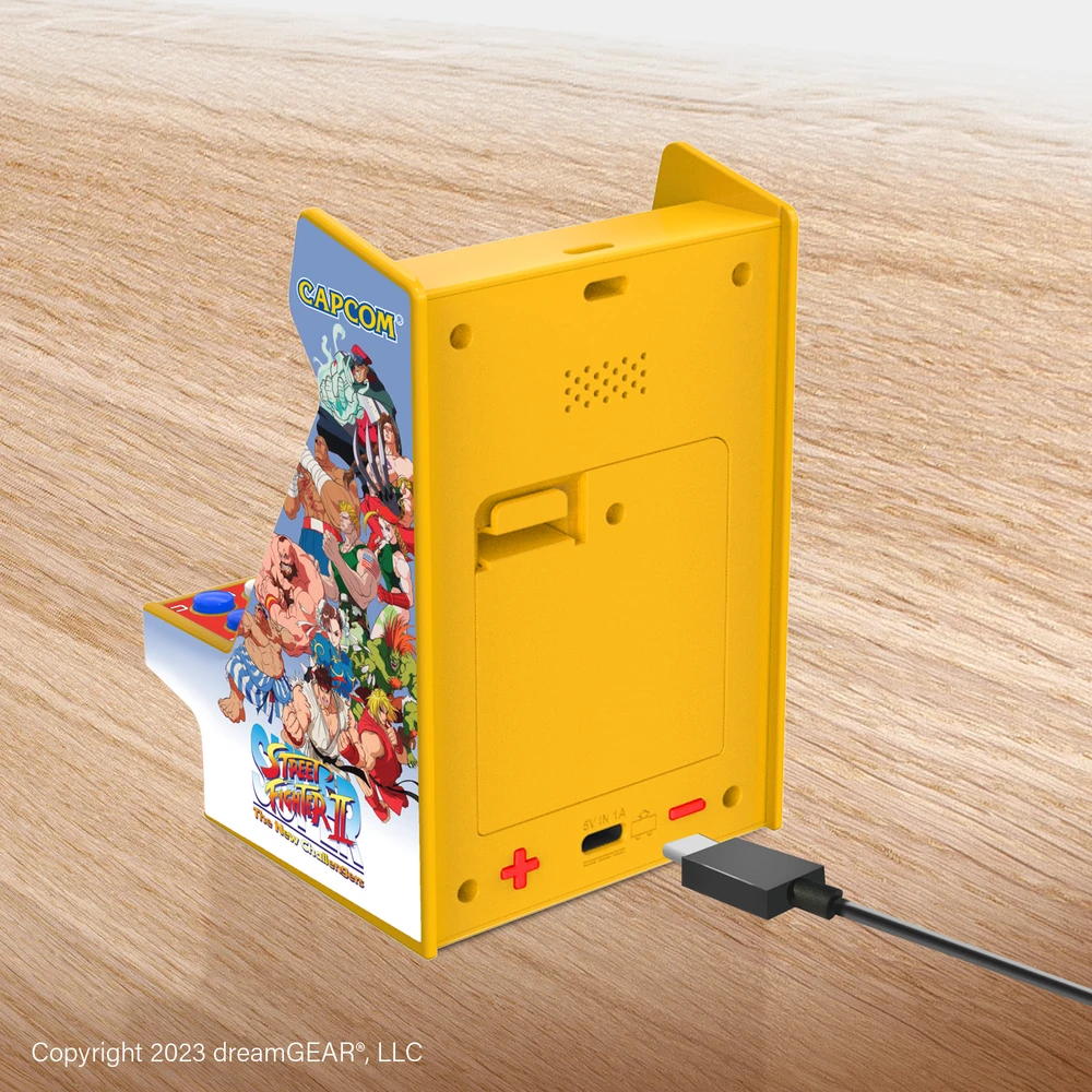 Dreamgear MY ARCADE Mano Arcade Nano Player Pro Super Street Fighter 2 2 Žaidimai
