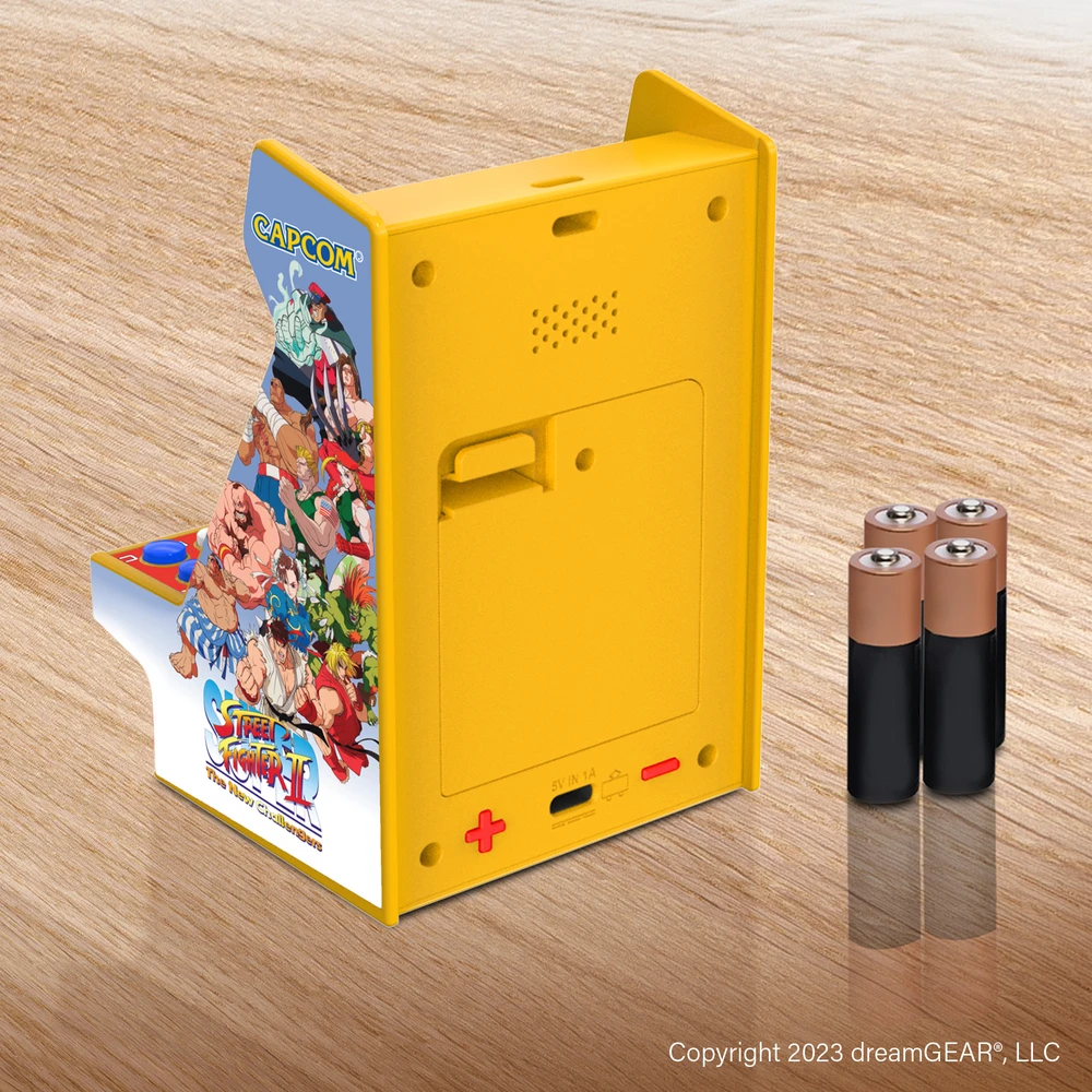 Dreamgear MY ARCADE Mano Arcade Nano Player Pro Super Street Fighter 2 2 Žaidimai