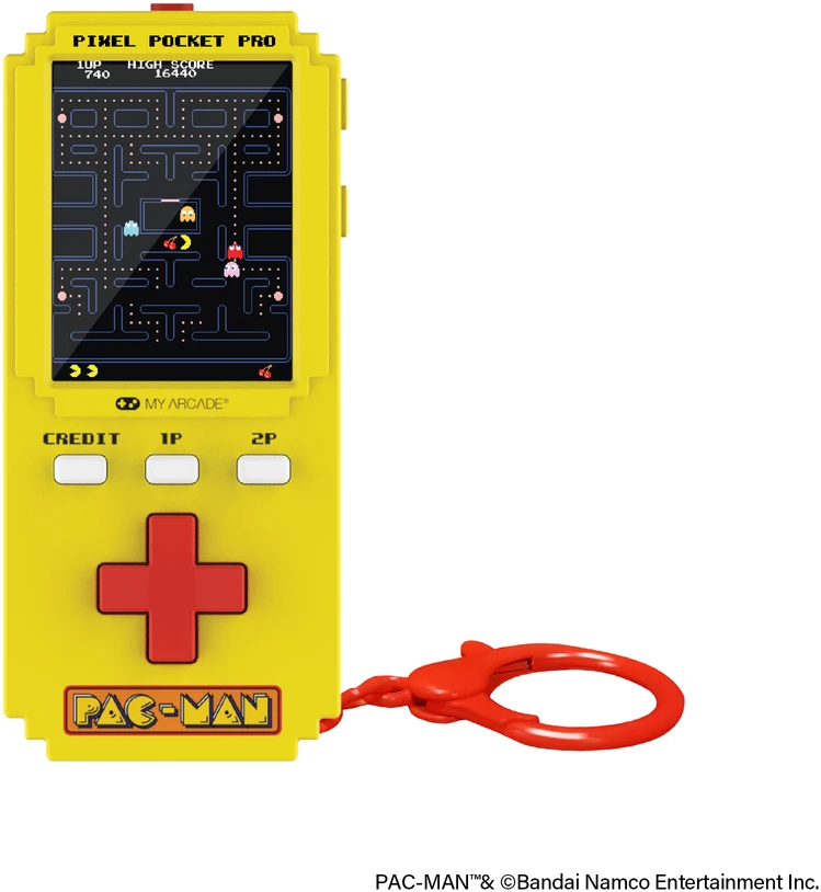 My Pac-Man Pixel Pocket Pro nešiojama žaidimų konsolė
