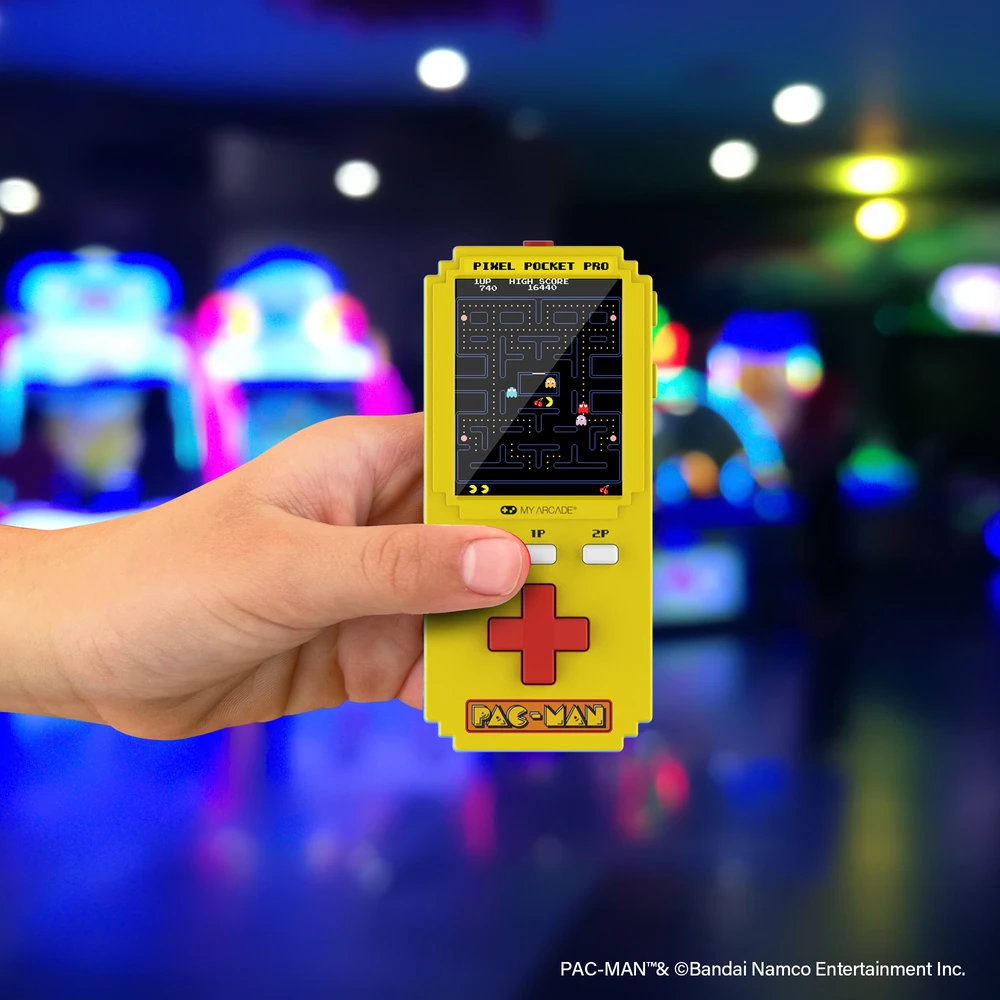 My Pac-Man Pixel Pocket Pro nešiojama žaidimų konsolė