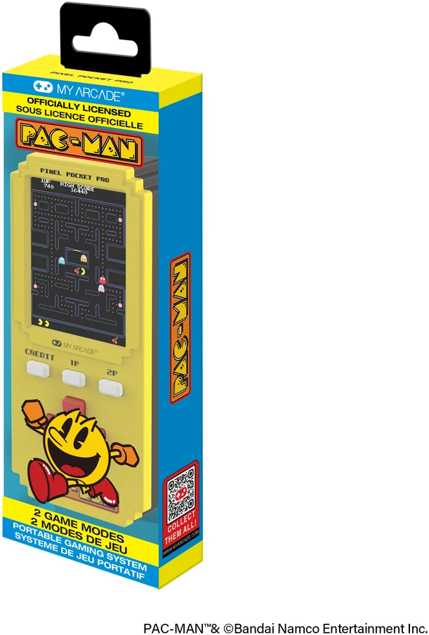 My Pac-Man Pixel Pocket Pro nešiojama žaidimų konsolė