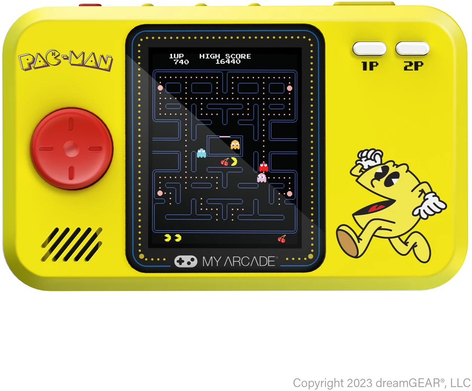 MY ARCADE Mano arkadinis kišeninis žaidėjas Pacman 3 žaidimai