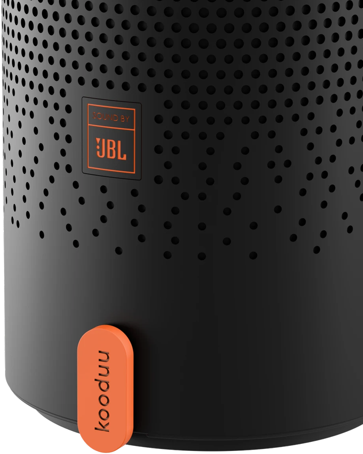 Sound By Jbl Nešiojama garso kolonėlė su apšvietimu Kooduu Serena Play, spalva: antracito