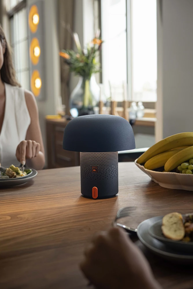 Sound By Jbl Nešiojama garso kolonėlė su apšvietimu Kooduu Sensa PLAY, spalva: antracito
