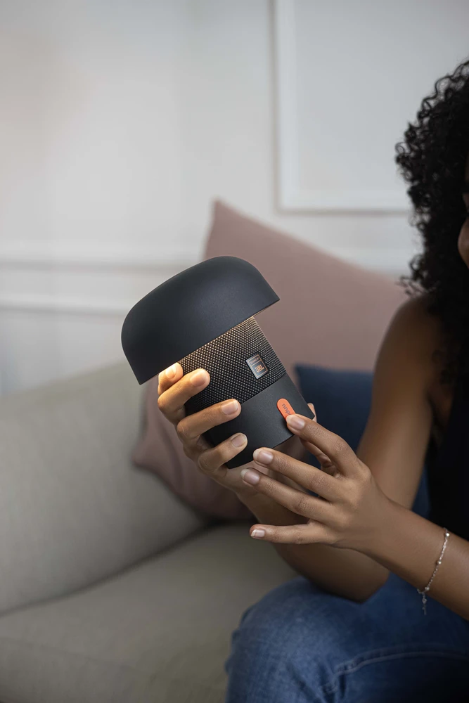 Sound By Jbl Nešiojama garso kolonėlė su apšvietimu Kooduu Sensa PLAY, spalva: antracito