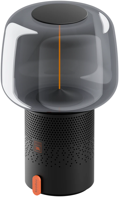 Sound By Jbl Nešiojama garso kolonėlė su apšvietimu Kooduu Serena Play, spalva: antracito