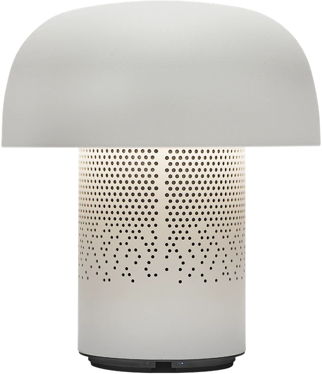 Nešiojama garso kolonėlė su apšvietimu Sound by JBL Kooduu Sensa PLAY, spalva: balta