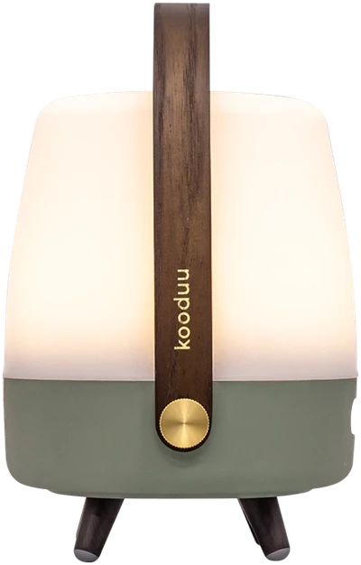 Nešiojama garso kolonėlė su apšvietimu Sound by JBL Kooduu Lite-up PLAY Mini, spalva: žalia