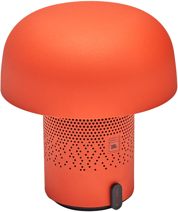 Nešiojama garso kolonėlė su apšvietimu Sound by JBL Kooduu Sensa PLAY, spalva: oranžinė