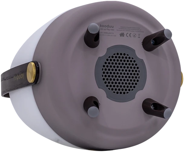 Nešiojama garso kolonėlė su apšvietimu Sound by JBL Kooduu Lite-up PLAY Mini, spalva: ruda