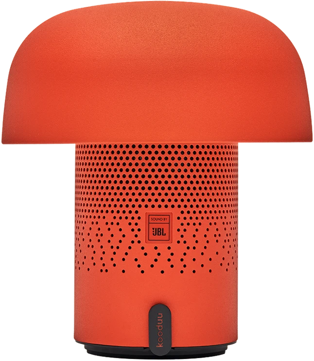Nešiojama garso kolonėlė su apšvietimu Sound by JBL Kooduu Sensa PLAY, spalva: oranžinė
