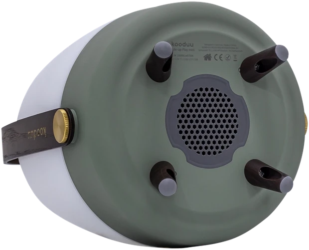 Nešiojama garso kolonėlė su apšvietimu Sound by JBL Kooduu Lite-up PLAY Mini, spalva: žalia